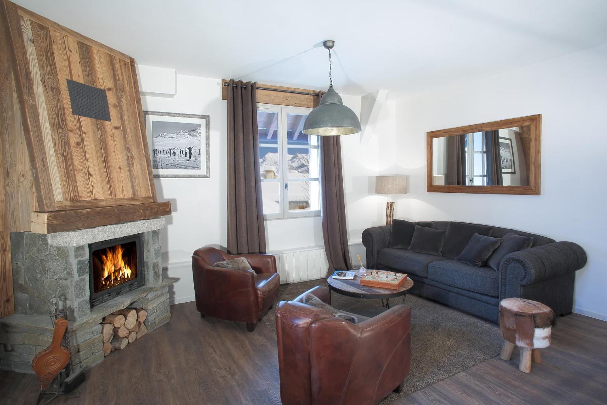 Chalet La Fedora - Appartements De Charme Vaujany Zimmer foto